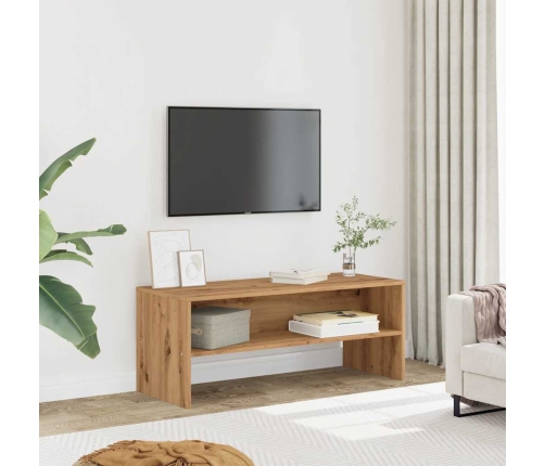 Mueble de TV madera de ingeniería roble artisan 100x40x40 cm