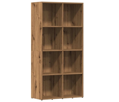 Estantería de madera ingeniería roble artisan 66x30x130 cm
