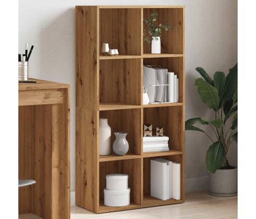 Estantería de madera ingeniería roble artisan 66x30x130 cm
