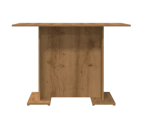 Mesa de comedor madera ingeniería roble artisan 110x60x75 cm