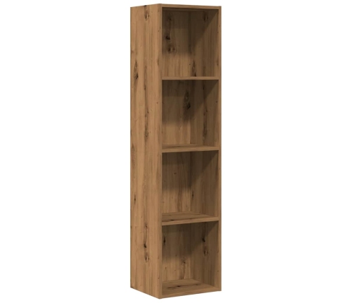 Mueble de TV/Librería roble artesanal 36x30x143cm