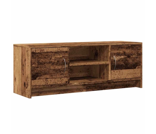 Mueble de TV madera ingeniería madera envejecida 102x30x37,5 cm