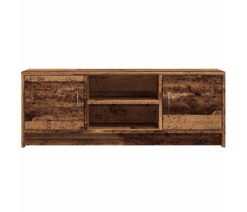 Mueble de TV madera ingeniería madera envejecida 102x30x37,5 cm