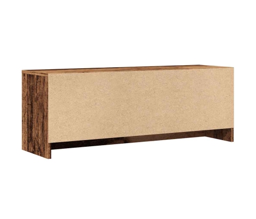 Mueble de TV madera ingeniería madera envejecida 102x30x37,5 cm