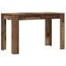 Mesa de comedor de madera contrachapada madera vieja