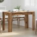 Mesa de comedor de madera contrachapada madera vieja