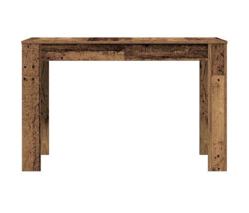 Mesa de comedor de madera contrachapada madera vieja