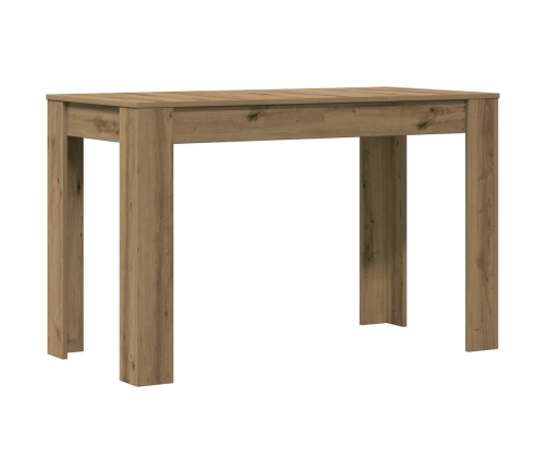 Mesa de Comedor Roble Artesano 120x60x76cm madera reconstituida