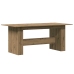 Mesa de comedor madera ingeniería roble artisan 180x90x76 cm