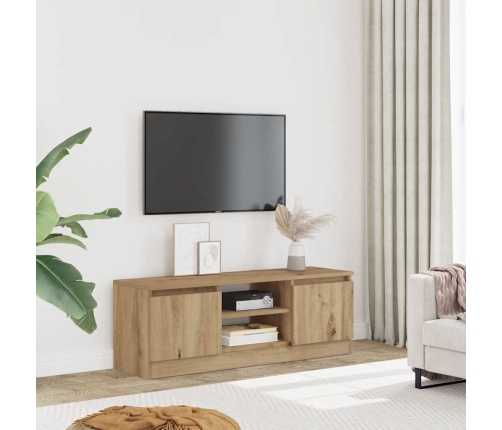 Mueble de TV madera de ingeniería roble artisan 102x30x36 cm