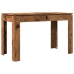 Mesa de comedor de madera contrachapada madera vieja