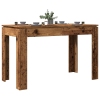 Mesa de comedor de madera contrachapada madera vieja