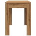 Mesa de Comedor Roble Artesano 120x60x76cm madera reconstituida