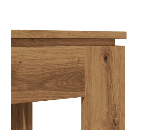 Mesa de Comedor Roble Artesano 120x60x76cm madera reconstituida