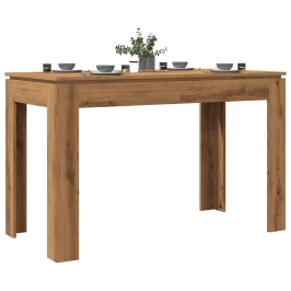 Mesa de Comedor Roble Artesano 120x60x76cm madera reconstituida