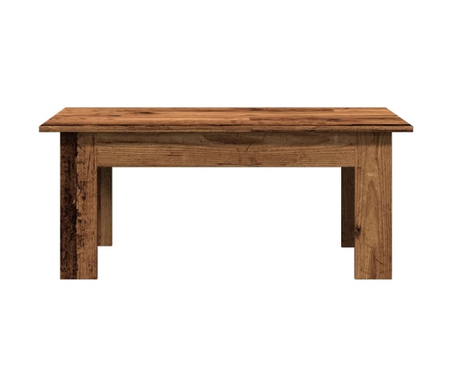 Mesa de centro madera contrachapada madera envejecida