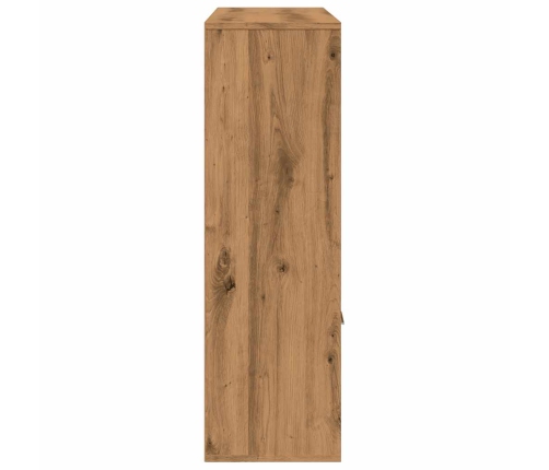 Estantería de madera de ingeniería roble artisan 98x29x97,5 cm