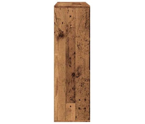 Estantería madera envejecida 98x29x97,5 cm