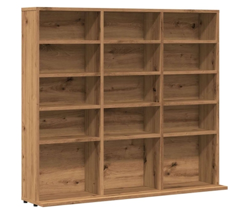 Mueble de CD madera de ingeniería roble artisan 100x23x89,5 cm