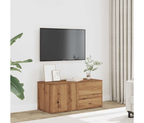 Mueble de TV madera de ingeniería roble artisan 80x34x35,5 cm