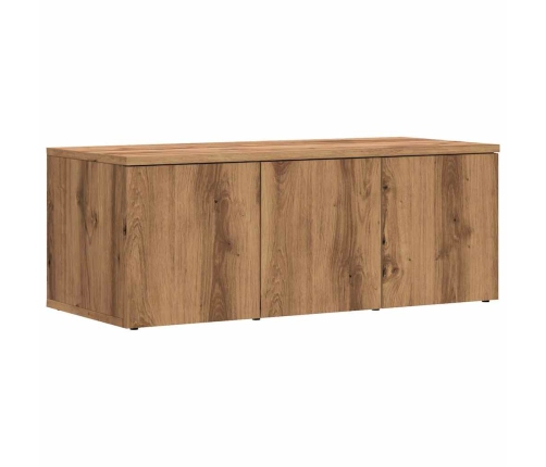 Mueble para TV madera contrachapada roble artisan 80x34x30 cm