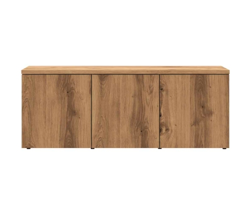 Mueble para TV madera contrachapada roble artisan 80x34x30 cm