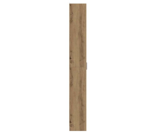 Armario de pasillo madera ingeniería roble artisan 55x25x189 cm