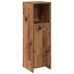 Armario de baño madera contrachapada envejecida 30x30x95 cm