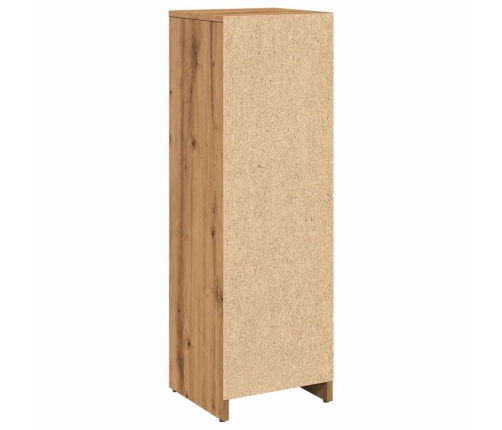 Armario de baño madera contrachapada roble artisan 30x30x95 cm