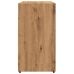 Mueble de lavabo de baño madera roble artisan 60x33x60 cm