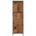 Armario de baño madera contrachapada envejecida 30x30x95 cm