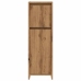 Armario de baño madera contrachapada roble artisan 30x30x95 cm