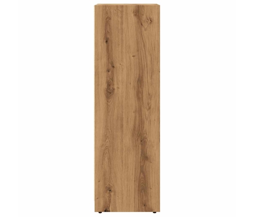 Armario de baño madera contrachapada roble artisan 30x30x95 cm