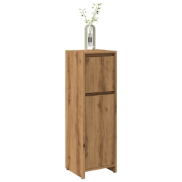 Armario de baño madera contrachapada roble artisan 30x30x95 cm