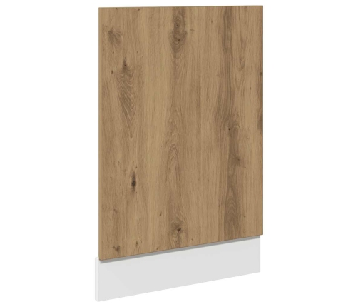 Panel para lavavajillas de madera de ingeniería roble artisian