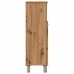 Armario de baño madera contrachapada roble artisan 30x30x95 cm