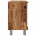 Armario de baño madera contrachapada envejecida 60x32x53,5 cm