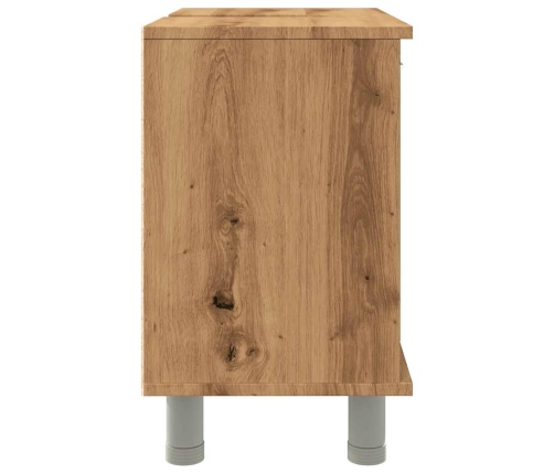 Armario de baño madera contrachapada roble artisan 60x32x53,5cm