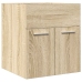 Mueble de lavabo de baño madera roble Sonoma 41x38,5x46 cm