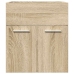 Mueble de lavabo de baño madera roble Sonoma 41x38,5x46 cm