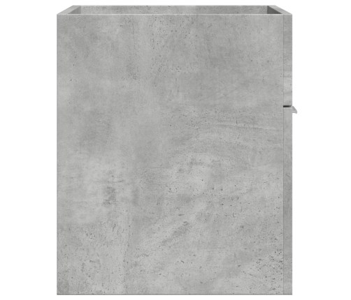 Armario para lavabo contrachapada gris hormigón 60x38,5x46 cm