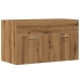 Mueble de lavabo de baño madera roble artisan 80x38,5x46 cm