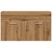 Mueble de lavabo de baño madera roble artisan 90x38,5x46 cm