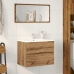 Mueble de baño madera de ingeniería roble artisan 60x38,5x45 cm