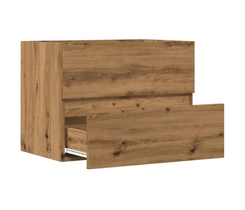 Mueble de baño madera de ingeniería roble artisan 60x38,5x45 cm