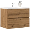 Mueble de baño madera de ingeniería roble artisan 60x38,5x45 cm