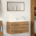 Armario pared baño madera ingeniería artisian 80x38,5x45 cm