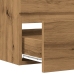 Mueble de lavabo madera ingeniería roble artisian 90x38,5x45 cm