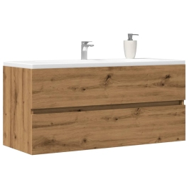 Armario lavabo madera ingeniería roble artisan 100x38,5x45 cm