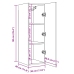 Mueble para TV madera de ingeniería envejecida 30,5x30x90 cm